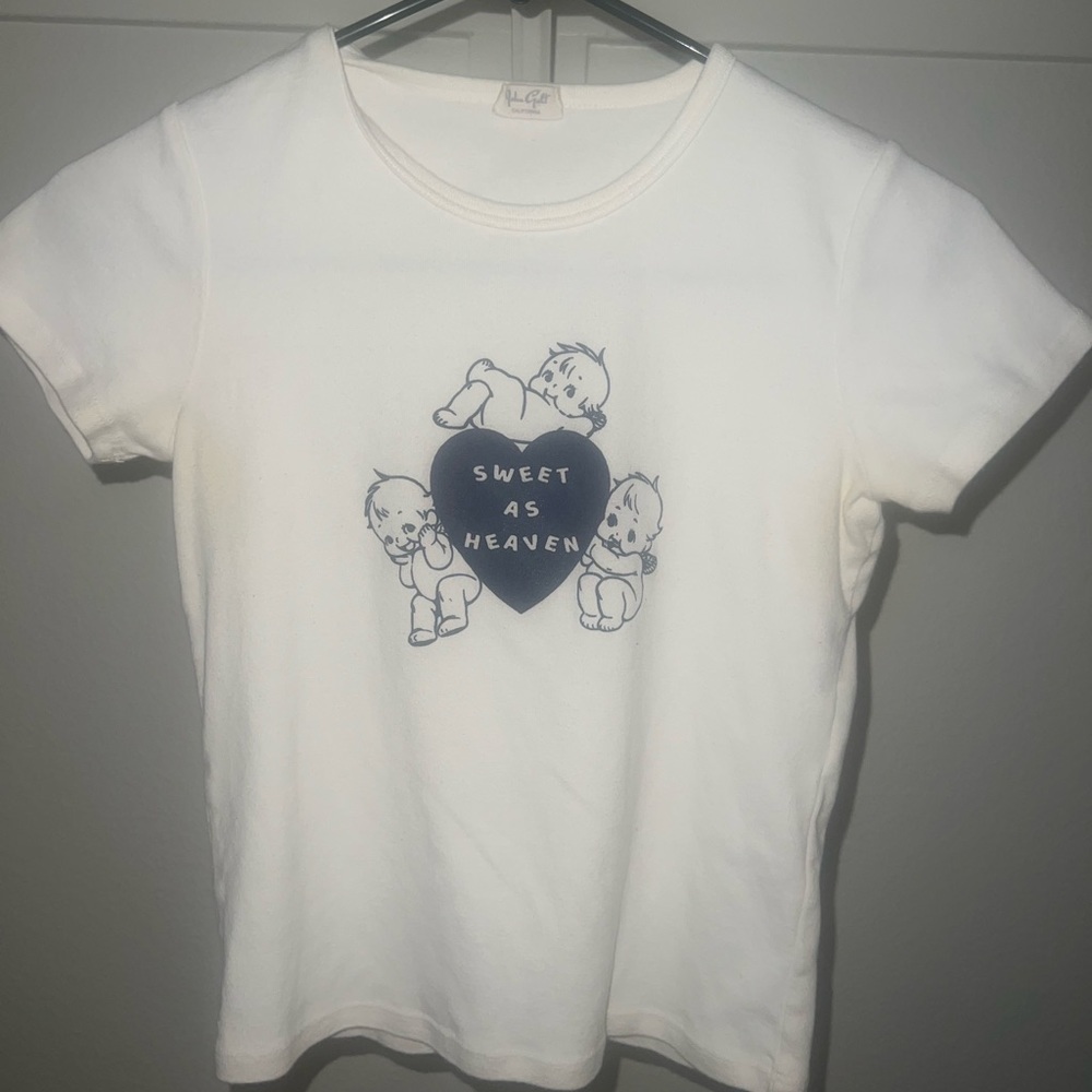 Brandy Melville Sweet as Heaven top